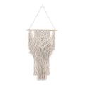 Macrame Wall Hanging Hand Woven Tapestry - Boho Backdrop Decoration