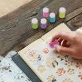 10pcs Finger Sponge Daubers Painting Ink Pad Diy Crafts Pink