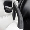Car Leather Door Handle Cover for Bmw 3 Series E90 E91 Black Left