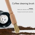 2 Pcs Coffee Grinder Cleaning Brush Wood Dusting Brush