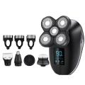 Electric Shaver Cordless Bald Head Shaver for Men 5 In 1 Waterproof
