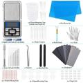 170pcs Resin Tool Starter Kit, Epoxy Resin Tools with Silicone Sheet