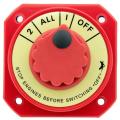 Marine Battery Switches with Alternator Field Disconnect,1-2-off-all