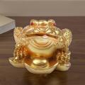 Chinese Feng Shui Money Lucky Fortune Wealth Frog Toad Coin Gold