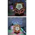3d Starry Sky Projection Hollow Night Light for Home Party Decor