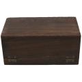 1pc Wooden Retro Tissue Box Home Car Decor