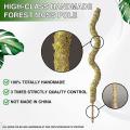 2 Pack 24 Inch Real Moss Pole for Monstera Bendable Plant Stakes