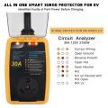 30amp Smart Rv Surge Protector Us Plug