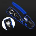 8p8c Rj45 Cable Crimper Ethernet Perforated Connector Crimping Tools