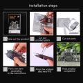 3d Metal Assembly Kit Model Diy Building Blocks Drum Decoration A