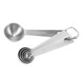 Stainless Steel Measuring Spoons with Metric Set Of 6