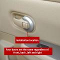 2pcs Car Interior Door Handle Cover for Nissan Tiida 2005-2010 Livina