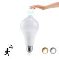 85-265v E27 Pir Motion Sensor Lamp 12w Bulb White Light