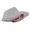 Plastic Shark Hand Puppet for Story Tpr Animal Head Gloves Kids Toys