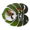 8pcs Tropical Leaf,for Wedding Table Decorations Party Supplies