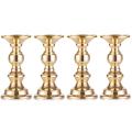 Gold Pillar Candle Holders Decor for Festival Parties Living Room