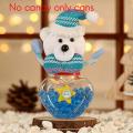 Christmas Candy Jar Christmas Candy Storage Can Food Storage Jar,e