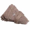 10m 48 Flags Jute Rustic Hessian Burlap Flag Party Wedding Decor