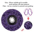 5 Pack Strip Discs Stripping Wheel for Angle Clean (4 X 5/8inch)