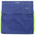 Chairback Pocket Chart with 2 Storage Pocket,for Classroom (green)