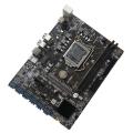 B250c Mining Motherboard with G4560 Cpu+sata Ssd 120g for Btc