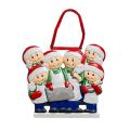 Creative Gifts Cooking Family 6 People Christmas Tree Decoration