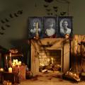 Halloween Decoration 3d Changing Face Moving Picture Frame 3 Pack