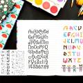 12 Pcs Alphabet Stencils Reusable Letter Painting Stencils Plastic