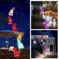 Color Changing Waterproof Led Wind Chime Lamp,for Yard,lawn,garden