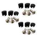 1set Rear Fender Rubber Screw Plug for Xiaomi M365 Scooter(black)