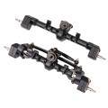 Complete Front and Rear Portal Axle Set for 1/24 Rc Car Axial Scx24,1