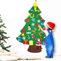 Diy Felt Xmas Tree for Wall Christmas Hanging Home Door Decorations