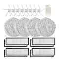 21 Pcs for Xiaomi Dreame W10 W10 Pro Mop Cloth Side Brush Hepa Filter