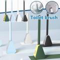 Golf Toilet Brush No Dead-end Wall-mounted Toilet Brush Sky Blue