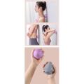 Silicon Massage Cone Solid Adsorption Ball Psoas Muscle,purple