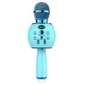 Wireless Microphone Karaoke Handheld Condenser Microphone Blue