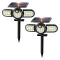 Outdoor Solar Powered Wall Lights Ip65 Waterproof for Porch Garage