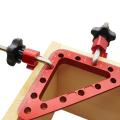 45/90 Degree 120mm Woodworking Panel Positioning Ruler Fixing Clamp