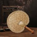 Hand-woven Woven Straw Hand Fan Old Summer Natural Hand Fa