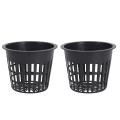 60 Pack 3 Inch Net Cups Lip Filter Plant Net Pot Bucket Basket