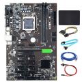 Btc-b250 Mining Motherboard with Ssd 120g+sata Cable for Bitcoin
