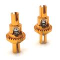 2pcs Differential for Wltoys K969 Mini-q Awd Iw04m Amz 1/28 Rc Car,1