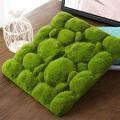 2x Grass Mat- Stone Shape Artificial Lawns Carpets Fake for Home