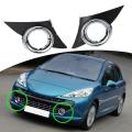 Car Front Left Fog Light Cover for Peugeot 207 Sport 2006-2009