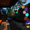 Crystal Ball Solar Wind Chimes Lights