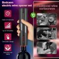 Electric Wine Opener Gift Set,with Foil Cutter for Home Party Wedding