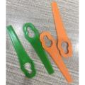 100pcs 8.3cm Plastic Grass Trimmer Blade Replacement Blades Lawn