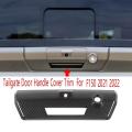 Bright Carbon Fiber Rear Door Handle Cover for Ford F150 2021 2022