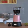 300ml Electric Mocha Coffee Maker Visualization Coffee Eu Plug Black