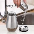 2pcs Salt and Pepper Shakers - Salt Shaker with Adjustable Pour Holes